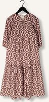 Bruine NOTRE-V Maxi jurk NV-DENTE MIDI DRESS Bruine NOTRE-V Maxi jurk NV-DENTE MIDI DRESS - medium