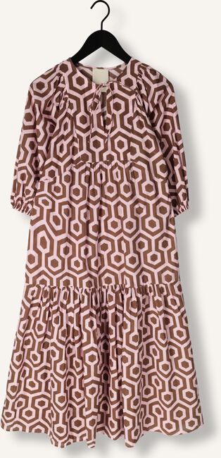 Bruine NOTRE-V Maxi jurk NV-DENTE MIDI DRESS Bruine NOTRE-V Maxi jurk NV-DENTE MIDI DRESS - large