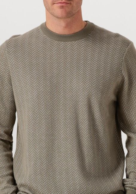Olijf BOSS BLACK Trui HABITO - large