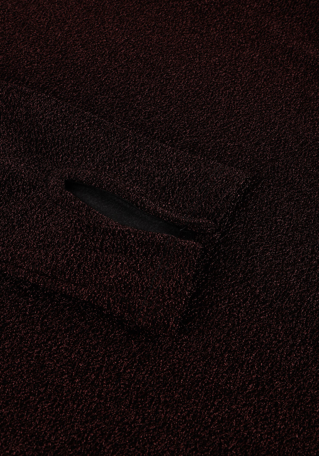 Bordeaux OBJECT Mini jurk OBJFILIPA L/S RE SHORT DRESS - large