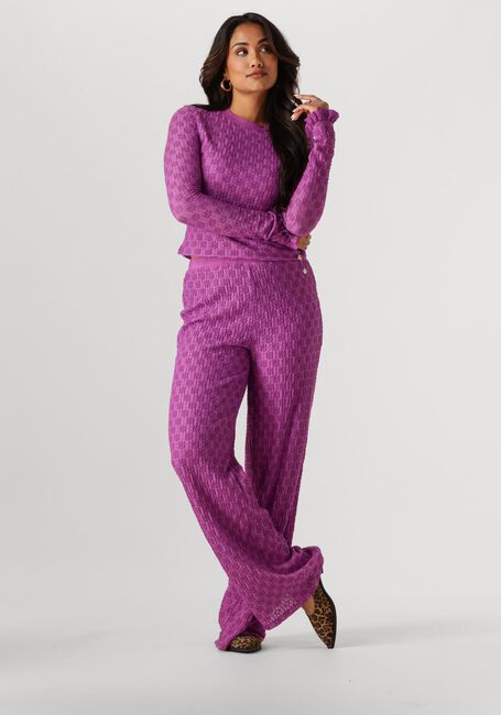 Paarse HARPER & YVE Pantalon LORA-PA - large