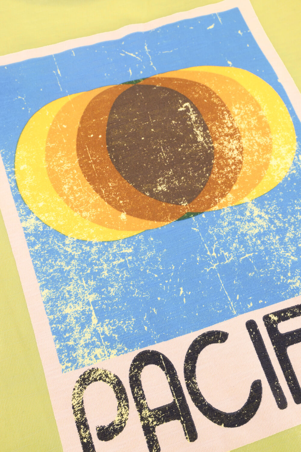 Gele TUMBLE 'N DRY T-shirt REEF - large