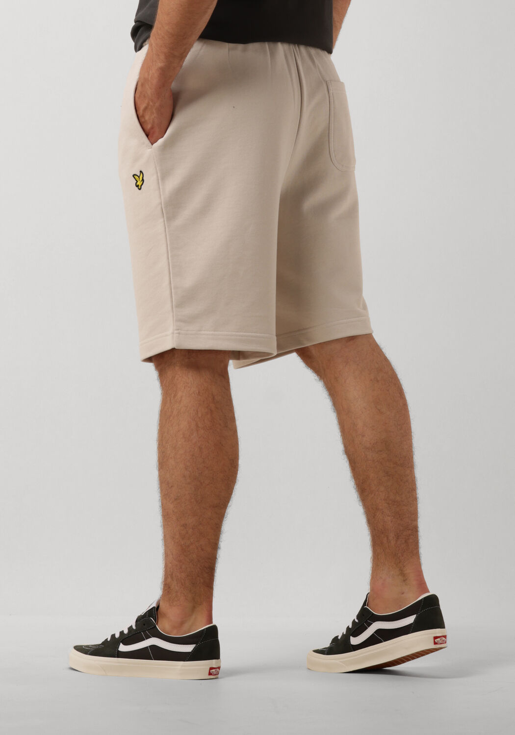 LYLE & SCOTT Heren Broeken Sweatshort Beige