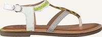 Witte GIOSEPPO Platte sandalen SCALEA - medium