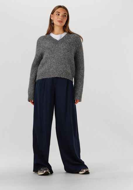 SELECTED WOMEN SLFLEONORE HW WIDE PANT B - large