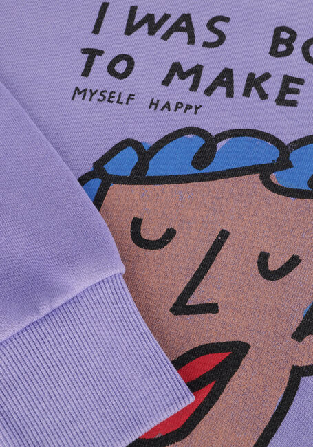 Paarse Jelly Mallow Sweater POSTER PIGMENT SWEATSHIRT Paarse Jelly Mallow Sweater POSTER PIGMENT SWEATSHIRT - large