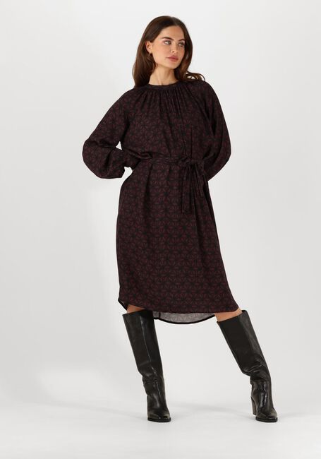 Bordeaux BY-BAR Mini jurk DAE CONTIKI DRESS - large