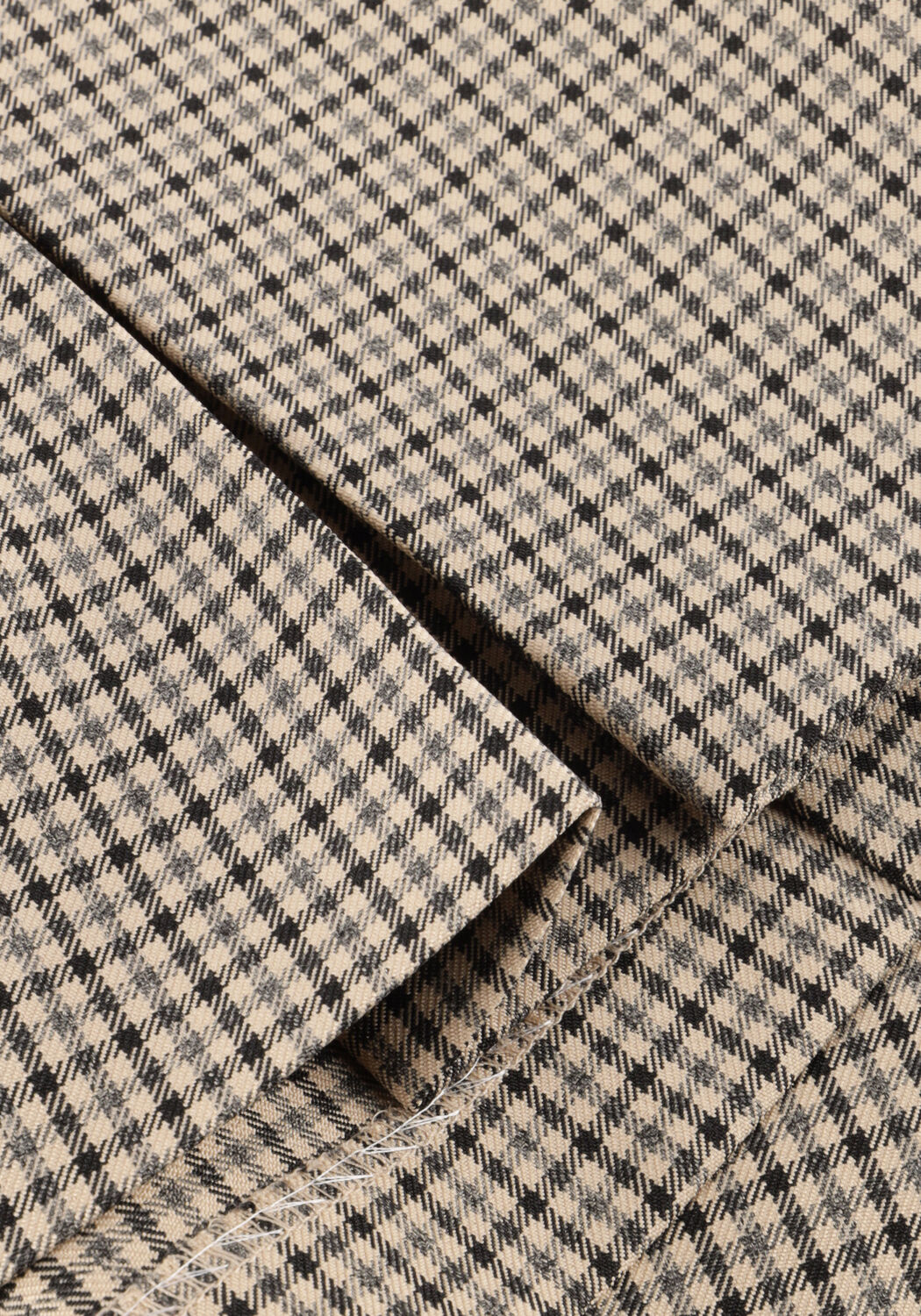 Beige CATWALK JUNKIE Minirok PLEATED CHECK SKIRT - large