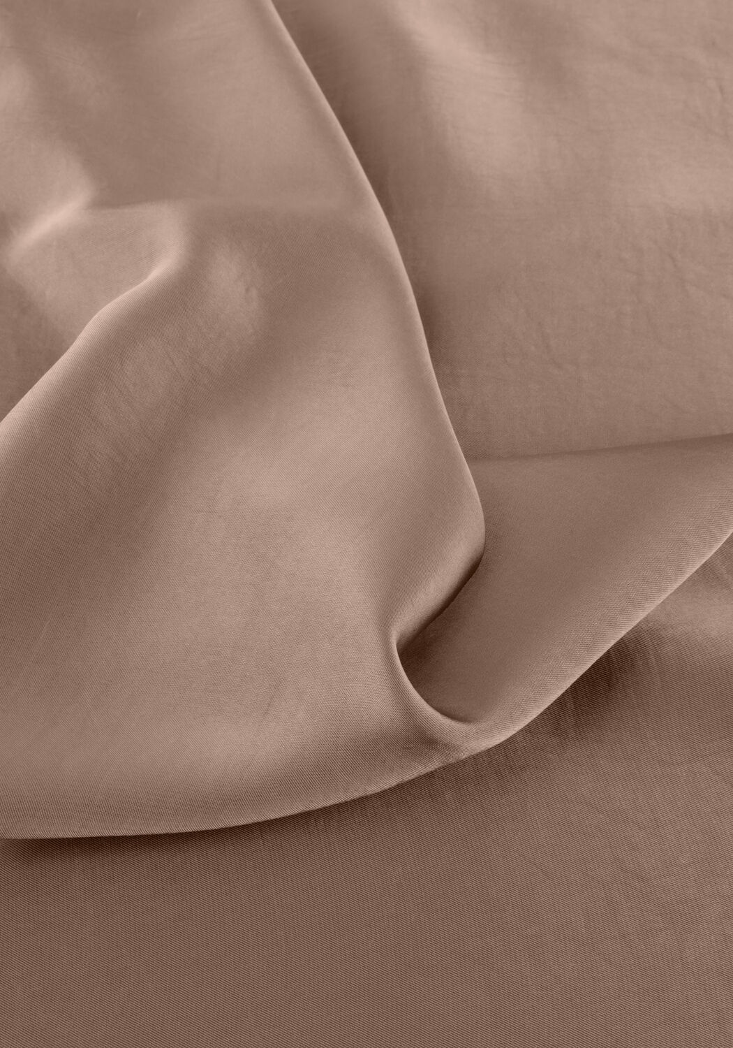 Taupe NEO NOIR Maxirok VICKY HEAVY SATEEN SKIRT - large