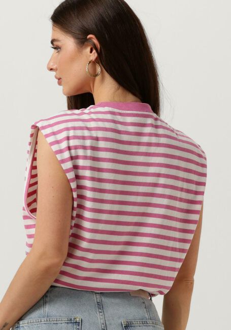 Roze CATWALK JUNKIE Top FOLDED SHOULDER TOP - large