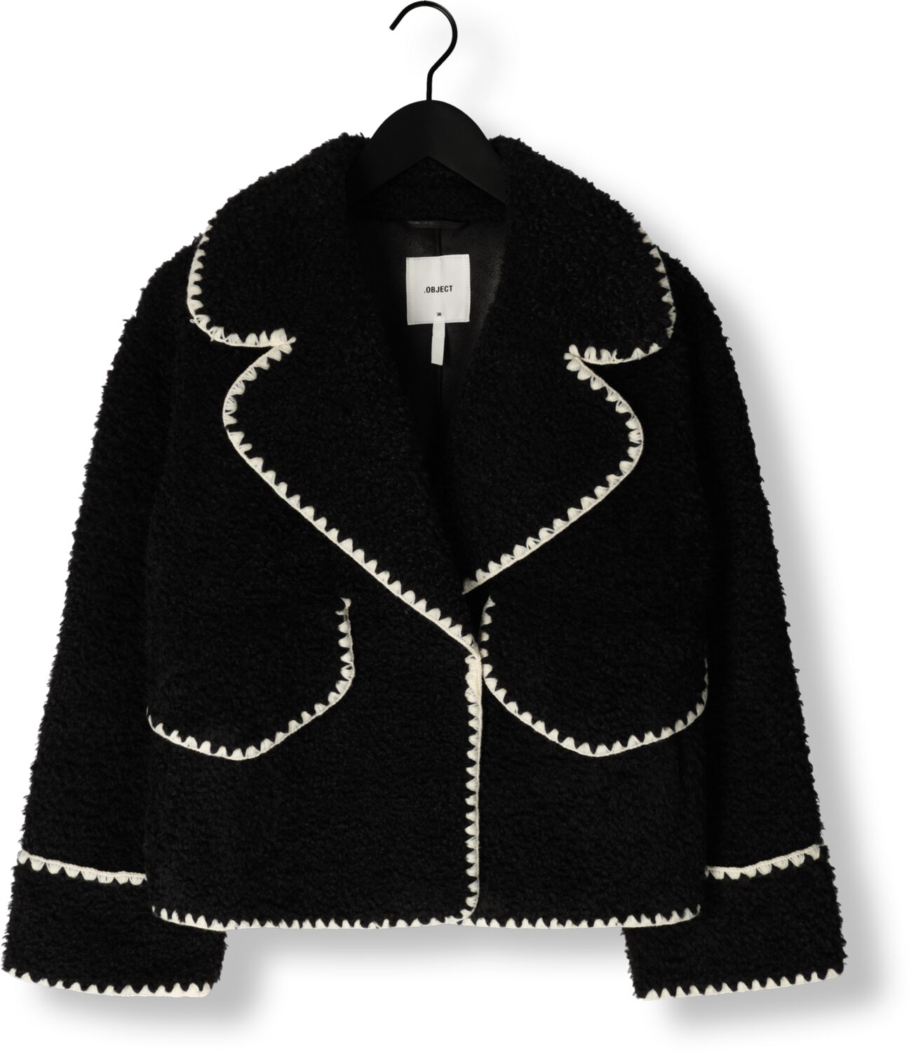 OBJECT Dames Jassen Objshiren Jacket 128 Zwart
