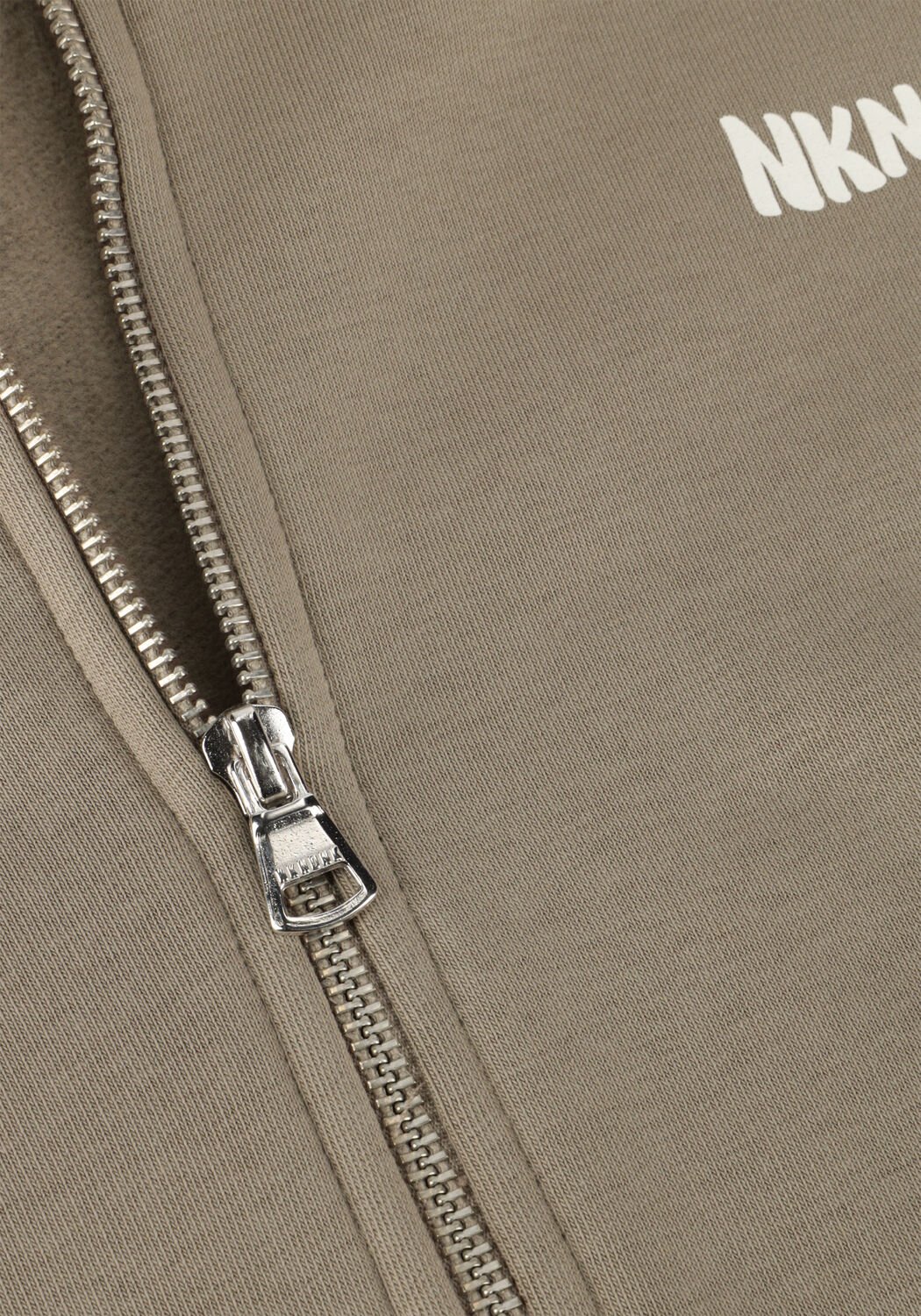 NIK & NIK Jongens Truien & Vesten Rocco Zip Hoodie Taupe