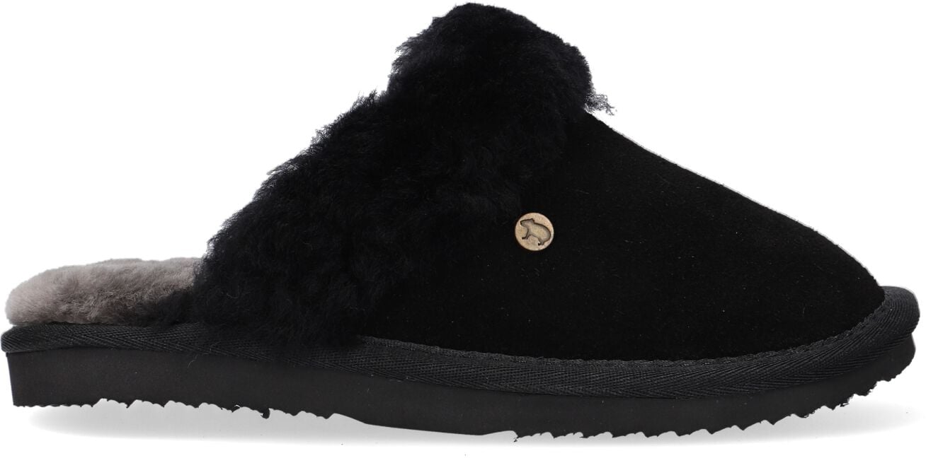 Warmbat Meisjes Pantoffels Flurry Kids - Zwart