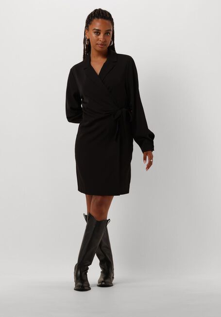 Zwarte ANOTHER LABEL Mini jurk MILOU DRESS L/S - large