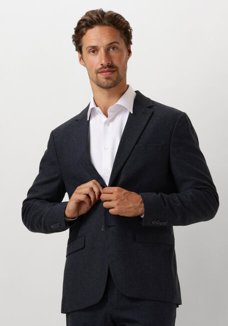 Donkerblauwe SELECTED HOMME Colberts SLHSLIM-REED WOOL BLZ - large