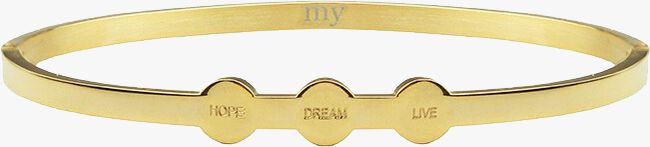 Gouden MY JEWELLERY Armband HOPE DREAM LIVE - large