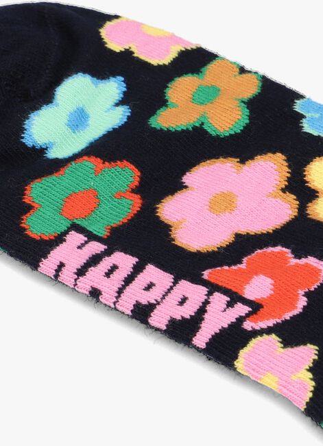 Zwarte HAPPY SOCKS Sokken FLOWER - large