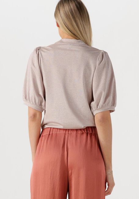Metallic SUMMUM Top SHORT SLEEVE TOP SOFT LUREX JERSEY - large