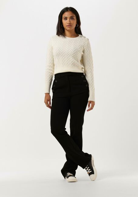 Gebroken wit LIU JO Trui MAGLIA CHUSA M/L COLOR STITCH - large