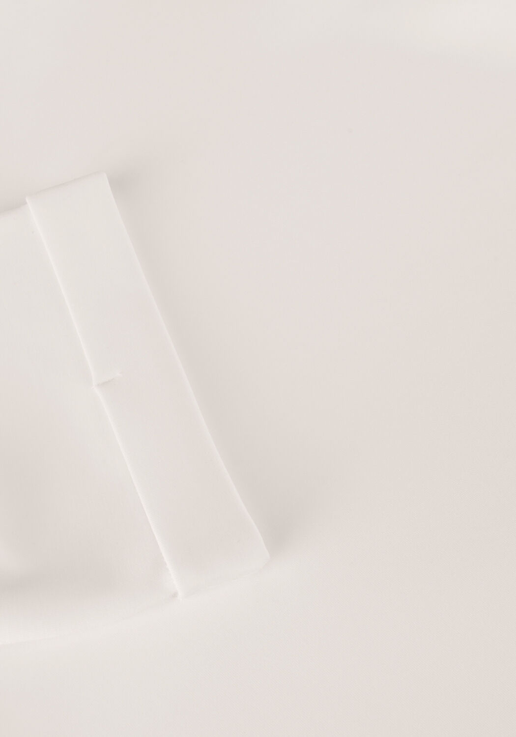 Witte SELECTED WOMEN T-shirt SLFTENNY SS O-NECK FOLD UP TEE - large