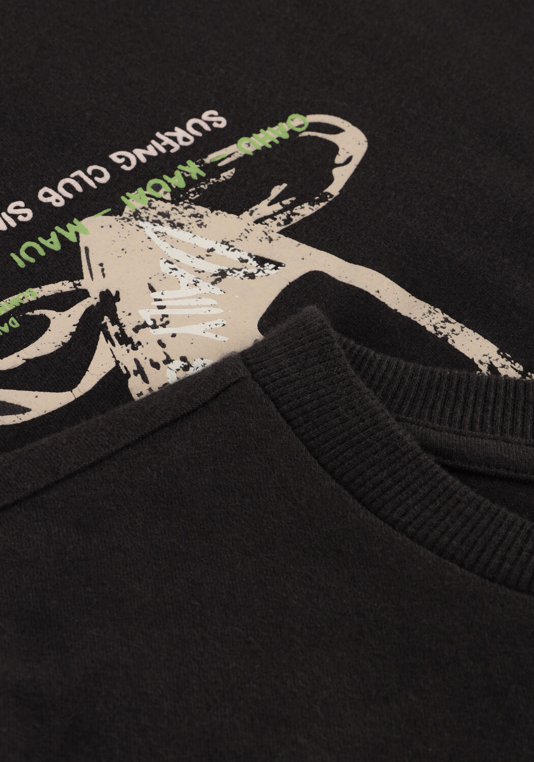 Donkerblauwe DAILY7 T-shirt T-SHIRT PRINT - large