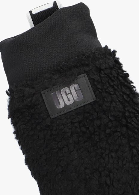 Zwarte UGG Handschoenen SHERPA MITTEN W LOGO TAPE - large