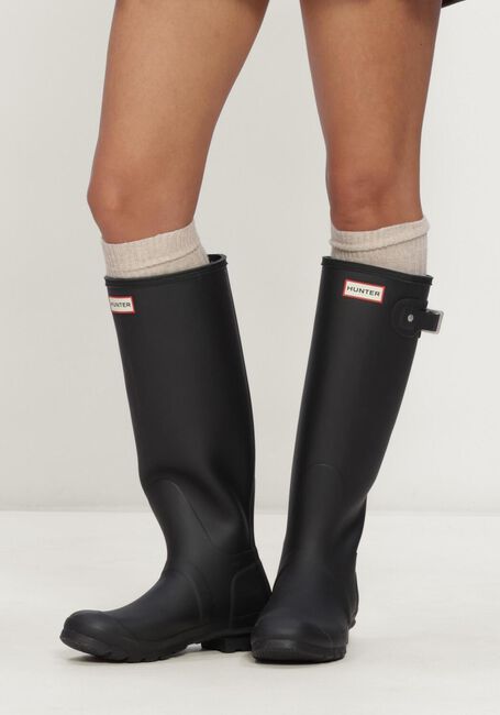 Zwarte HUNTER Regenlaarzen WOMENS ORIGINAL TALL - large