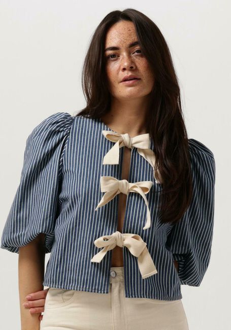 Blauwe CO'COUTURE Blouses BILLY - large