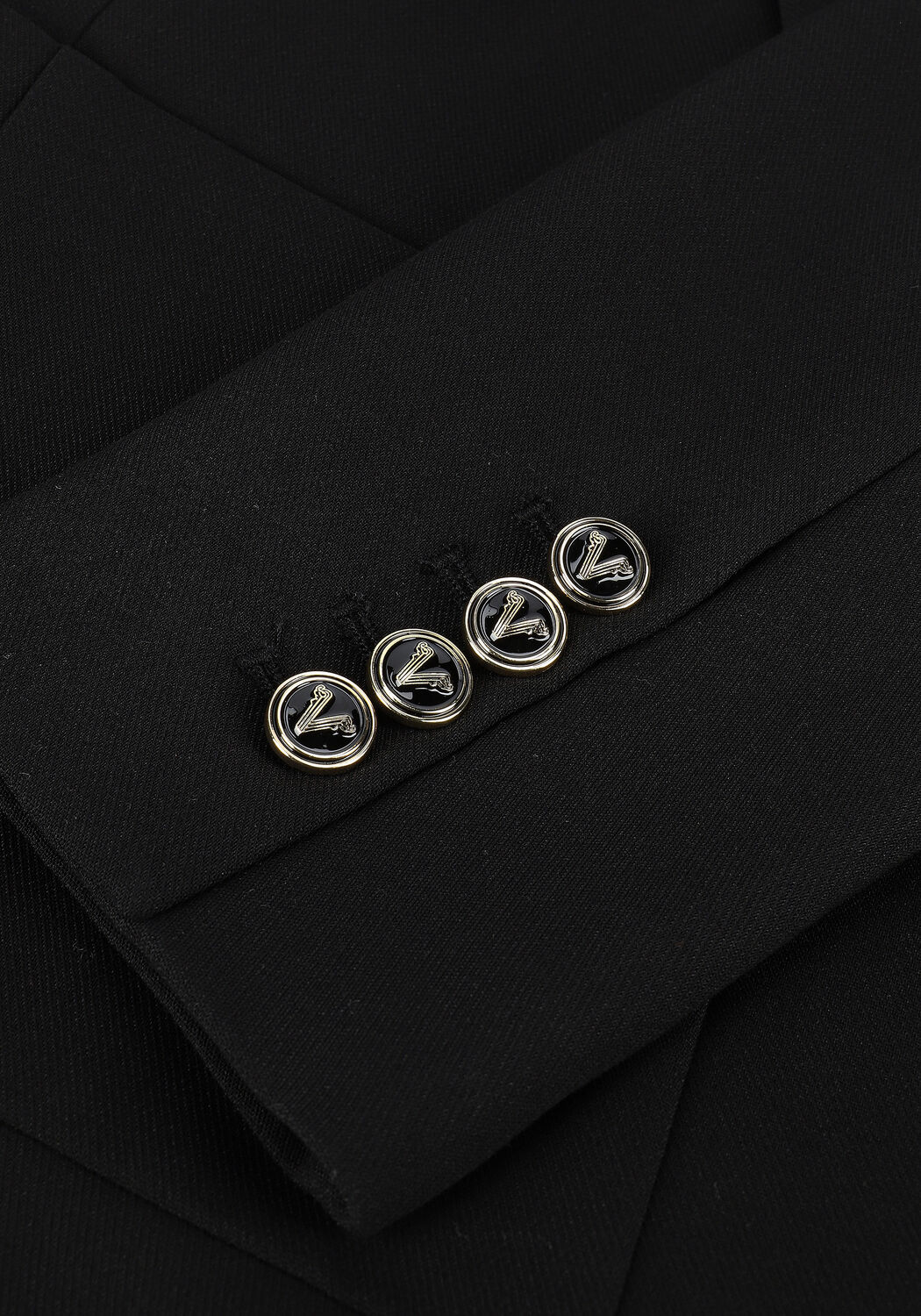 Zwarte JOSH V Mini jurk ALEXANDRA - large