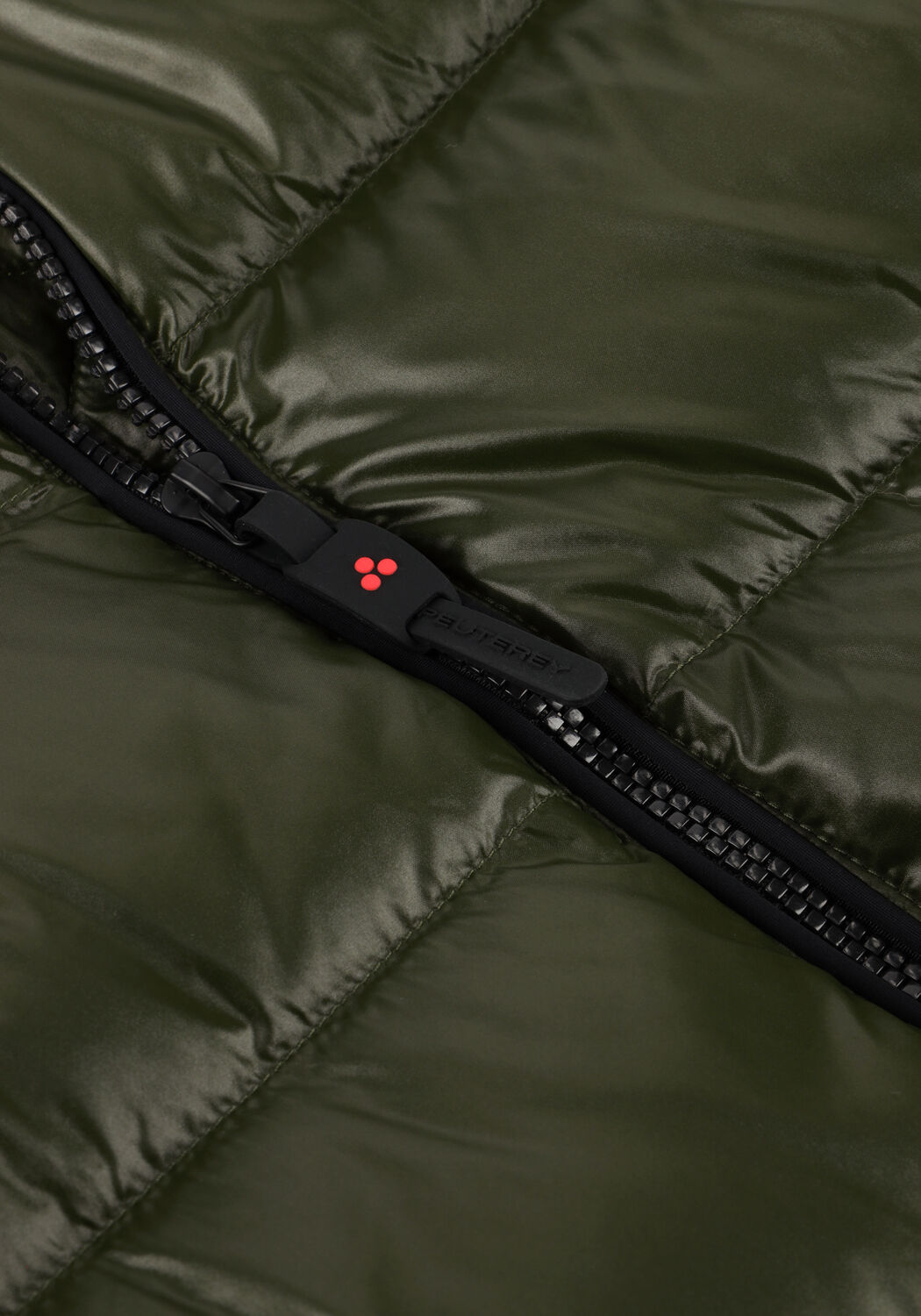 Donkergroene PEUTEREY Gewatteerde jas HONOVA LKS LINEAR 04 - large