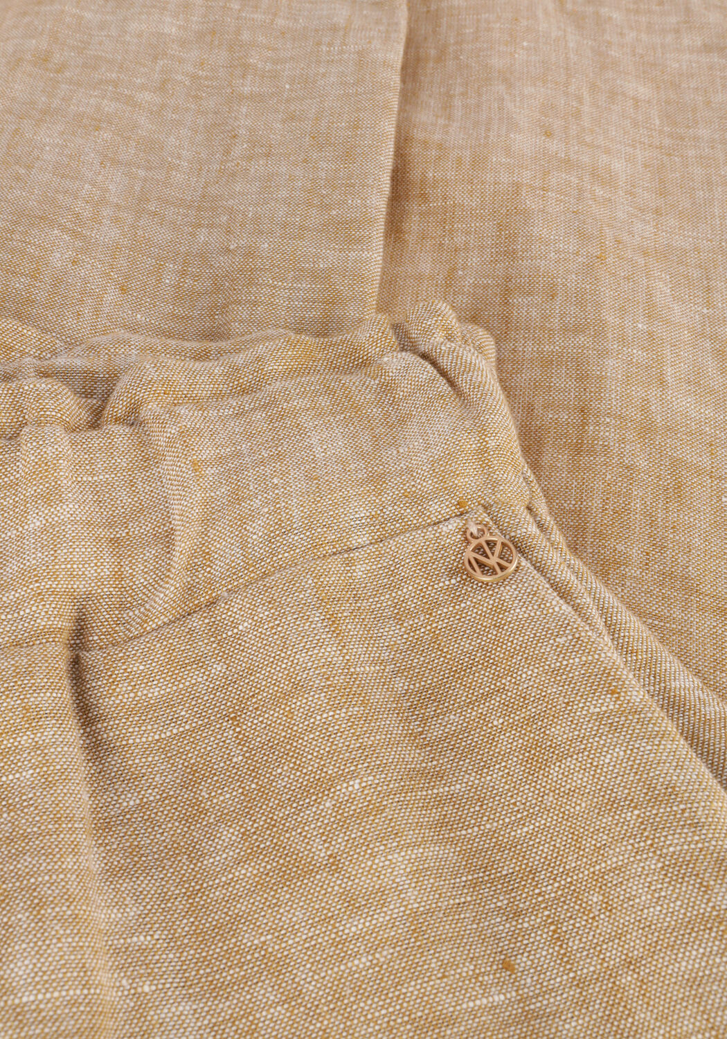 Bruine NUKUS Pantalon DEBB PANTS MELANGE - large