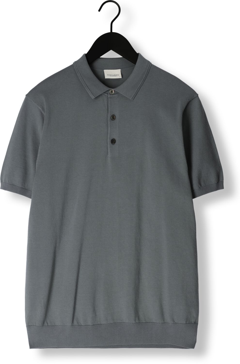 PROFUOMO Heren Polo's & T-shirts Polo Short Sleeve Groen