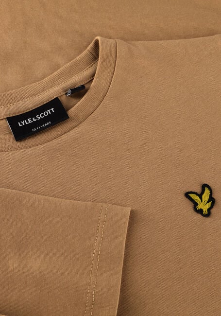Camel LYLE & SCOTT T-shirt PLAIN T-SHIRT - large