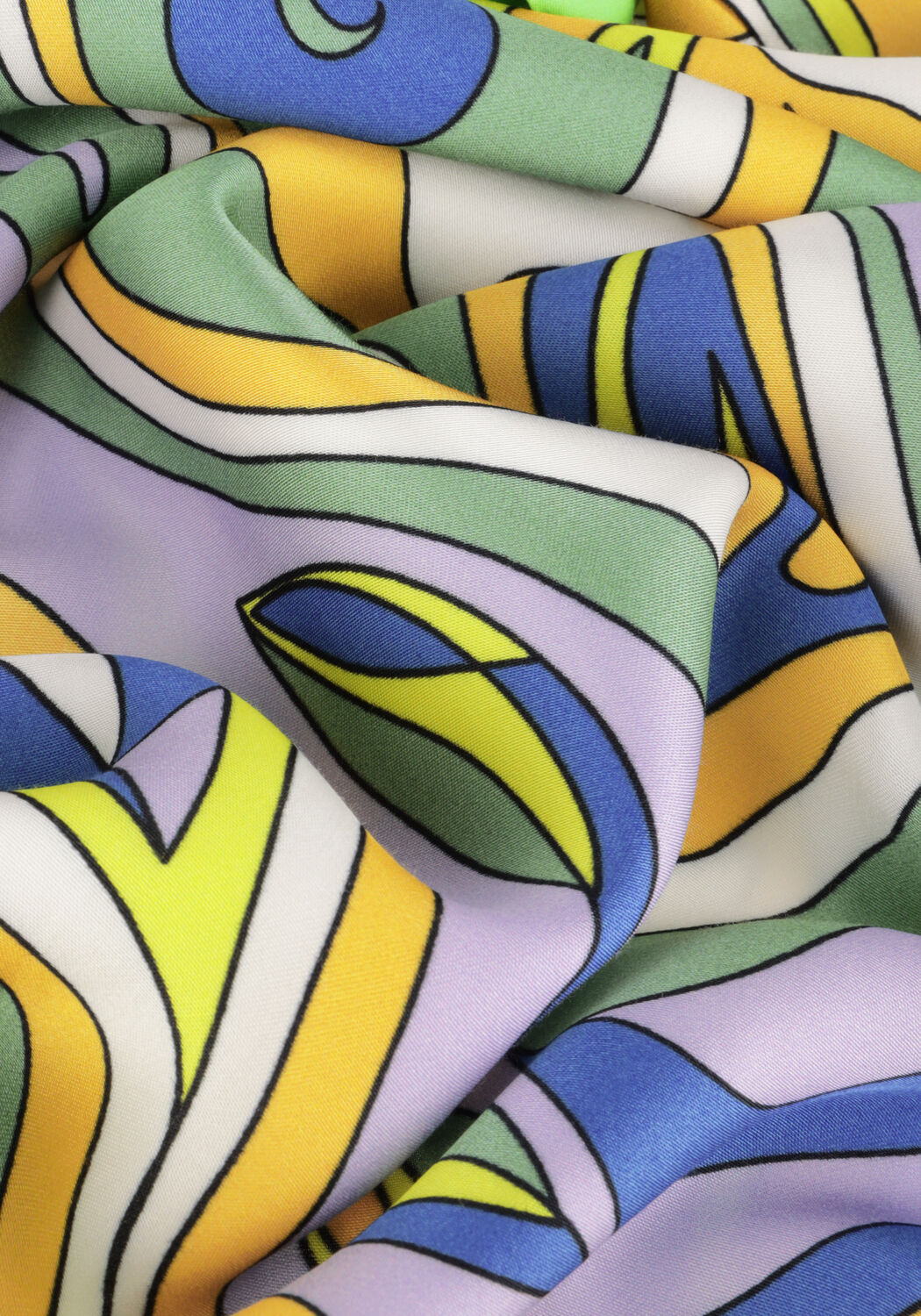 Groene ANA ALCAZAR Mini jurk SWING DRESS - large