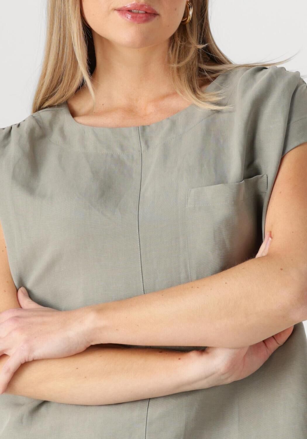 MOS MOSH Dames Blouses Mmelena Alexis Blouse Groen