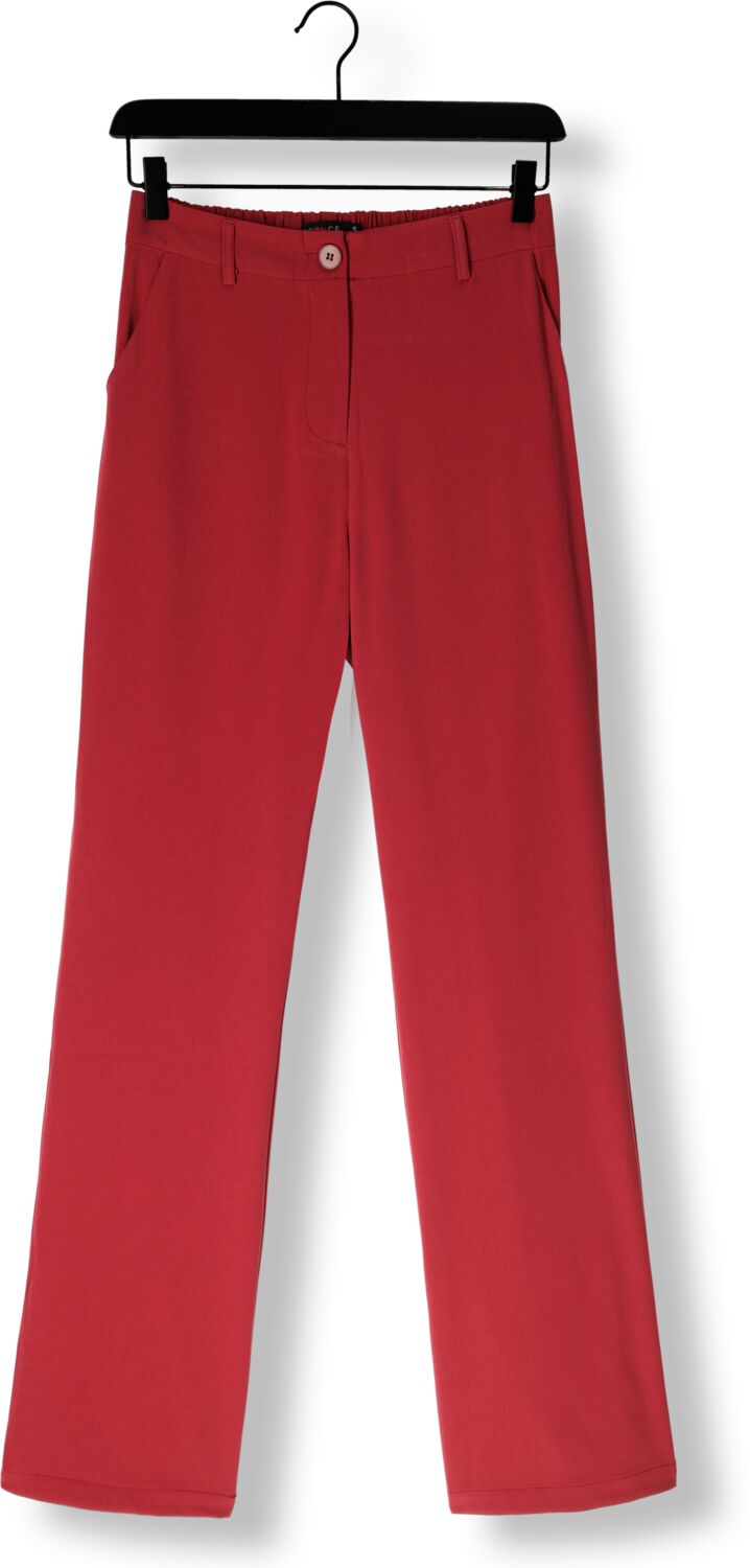YDENCE Dames Broeken Pants Solange Tall Rood