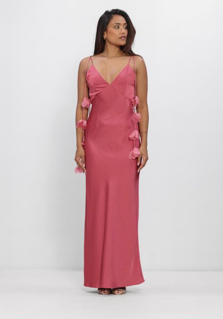 Roze NEO NOIR Maxi jurk COLLY HEAVY SATEEN DRESS - large