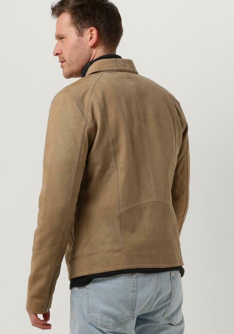 Zand GOOSECRAFT Leren jas GC ROD JACKET - large