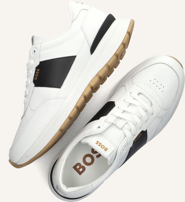 Witte BOSS Lage sneakers JACE RUNN Witte BOSS Lage sneakers JACE RUNN - large