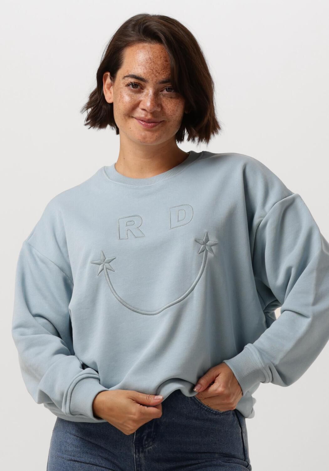 REFINED DEPARTMENT Dames Truien & Vesten Femme Lichtblauw