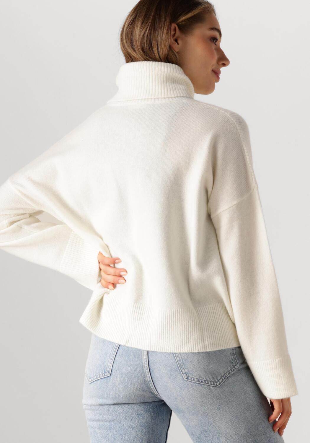 LIU JO Dames Truien & Vesten Ecs Maglia Chiusa M l Creme