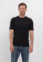 Zwarte PROFUOMO T-shirt AERO EASE