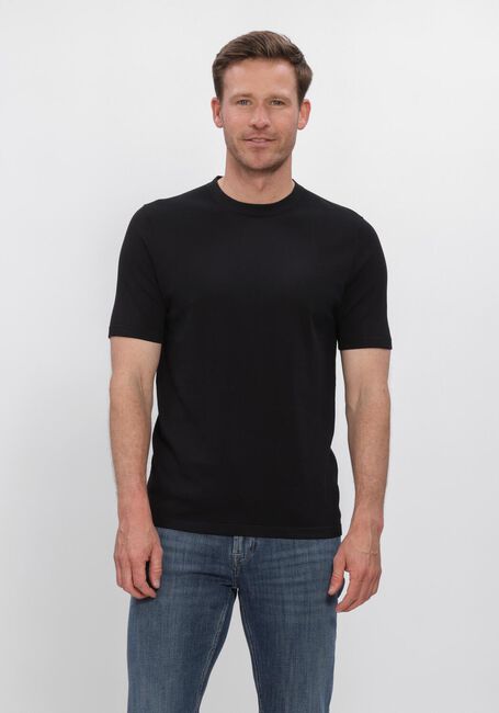 Zwarte PROFUOMO T-shirt AERO EASE - large