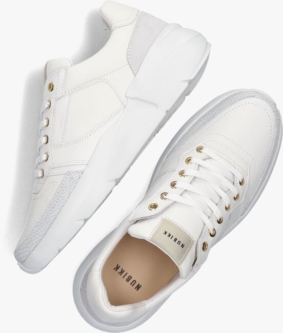 Nubikk Zwarte Sneakers Dames Plateauzool Nubikk Omoda Dames Dames