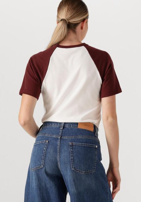Ecru CO'COUTURE T-shirt EDGECC BLOCK TEE - large