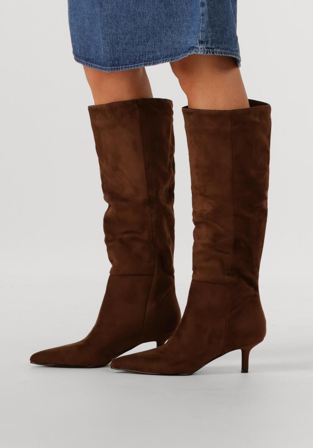 Bruine NOTRE-V Hoge laarzen 0673-01 - large