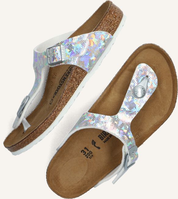 Zilveren BIRKENSTOCK Teenslippers GIZEH KIDS Zilveren BIRKENSTOCK Teenslippers GIZEH KIDS - large
