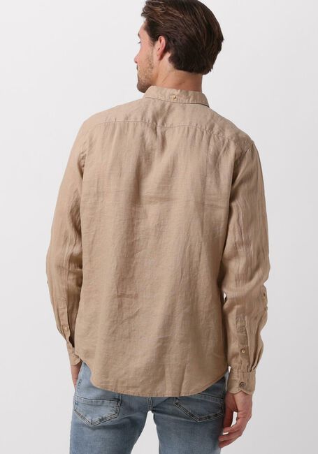 Khaki SCOTCH & SODA Casual overhemd LINEN SHIRT WITH ROLL-UP - large
