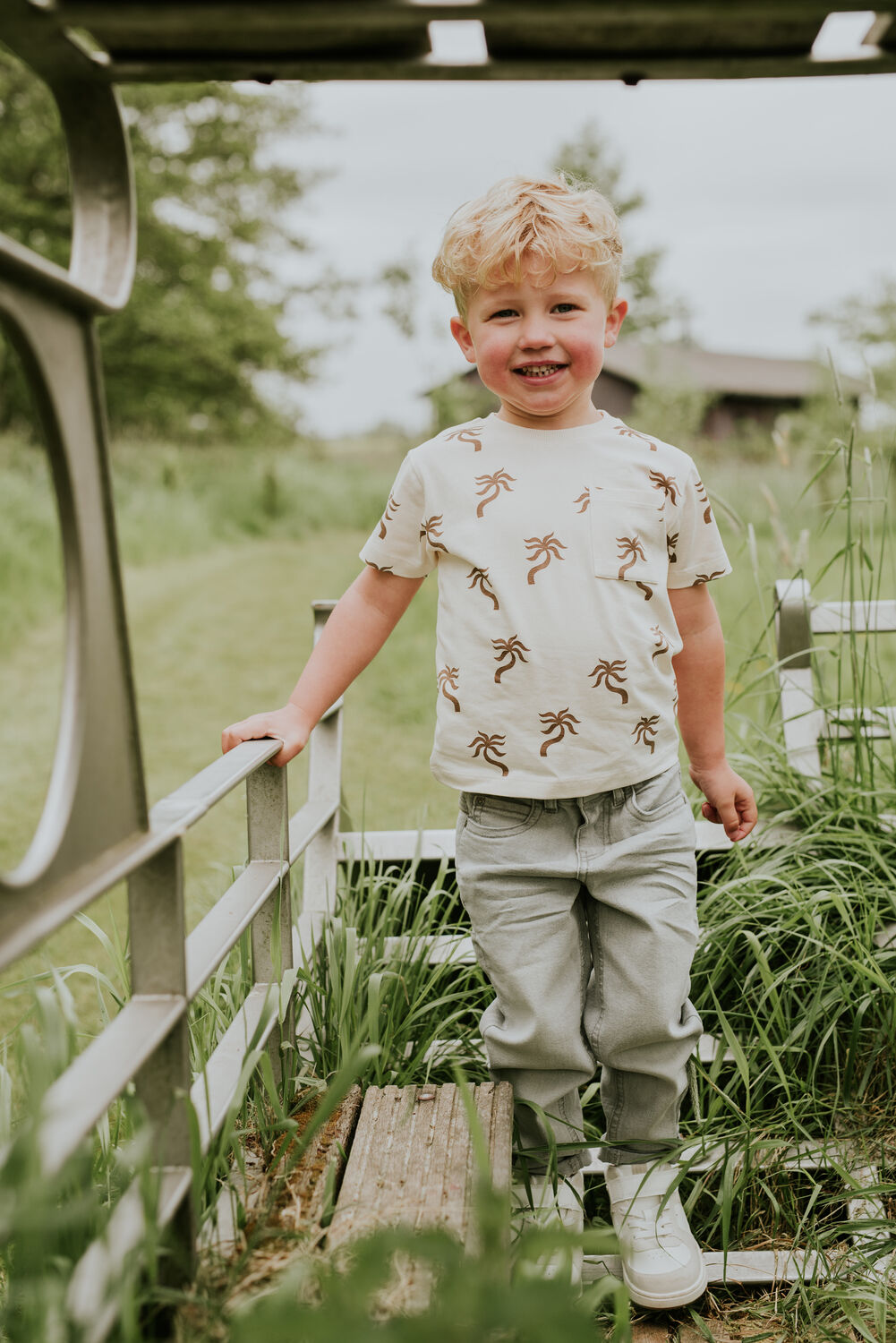 Gebroken wit KOKO NOKO T-shirt N58863 - large