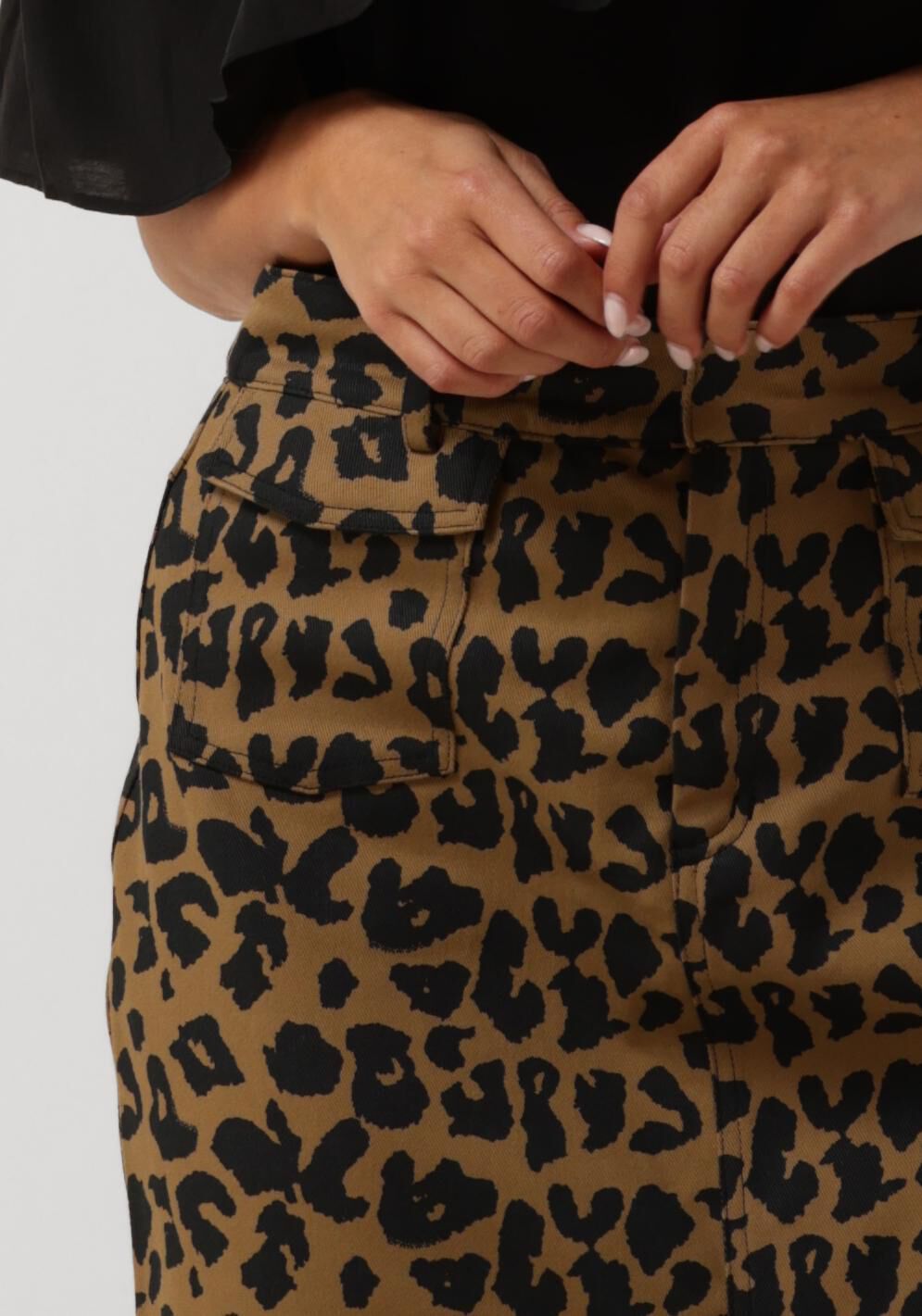 COPENHAGEN MUSE Dames Rokken Cmleora-skirt Leopard